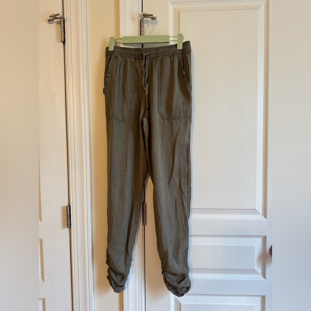 Green joggers